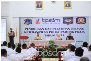 Pendidikan dan Pelatihan Jenjang Keterampilan Polisi Pamong Praja