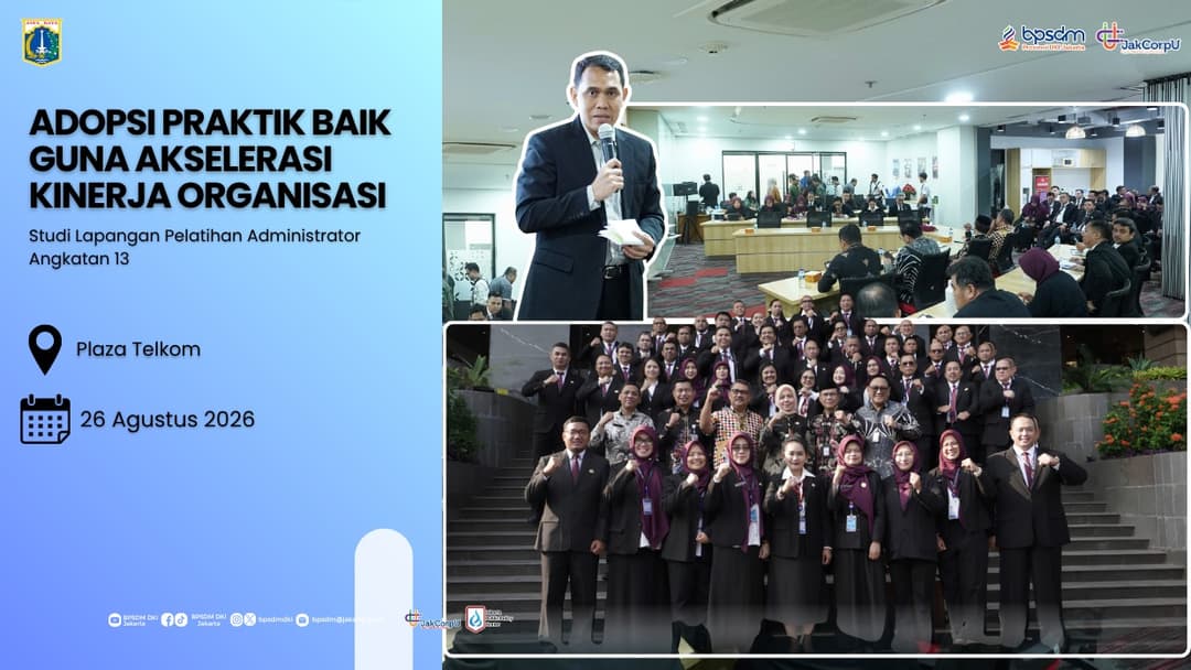 Studi Lapangan Peserta Pelatihan Kepemimpinan Administrator Angkatan 13