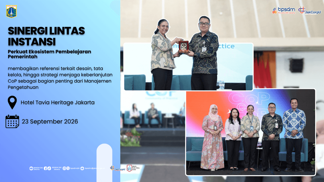 Sinergi Lintas Instansi: Perkuat Ekosistem Pembelajaran Pemerintahan